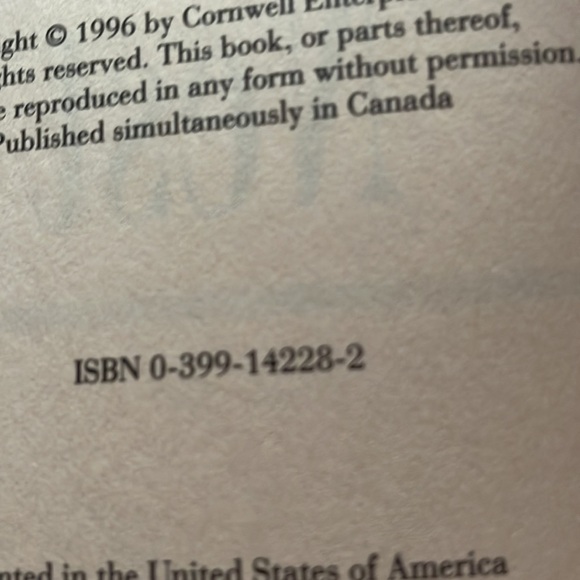 1st Edition 1st Print 1996 Patricia Cornwell Hornet’s Nest hardcover book NYT - Picture 9 of 14
